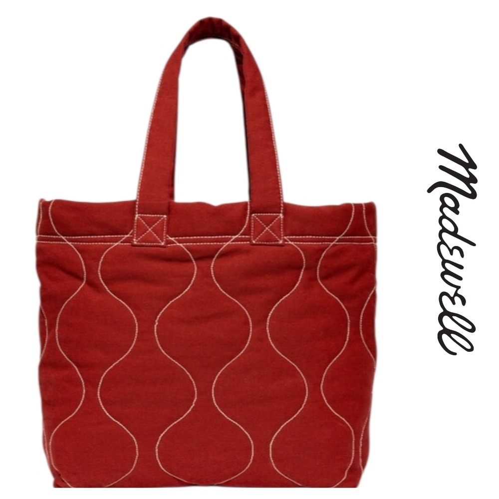 Madewell Oversized Quilted Transport Tote